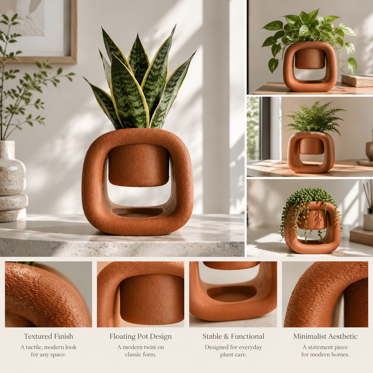 Floating Frame Planter